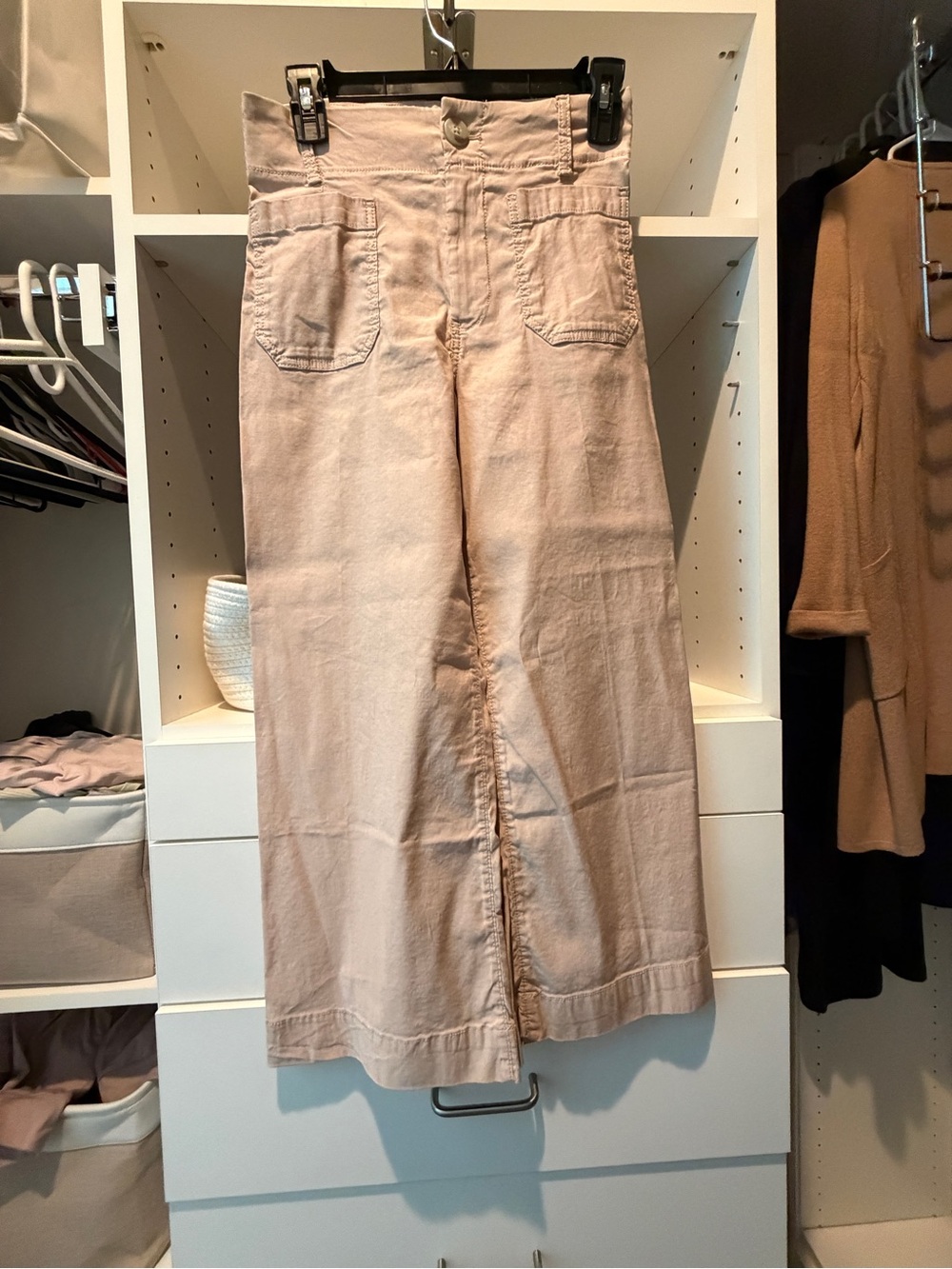 Maeve Colette Cropped Wide Leg Trouser - Picture 2 of 7